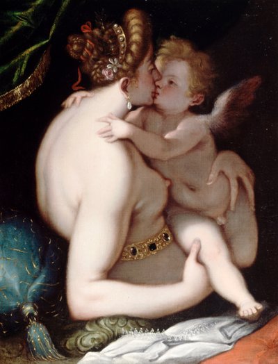 Venus y Cupido de Giovanni Battista Paggi